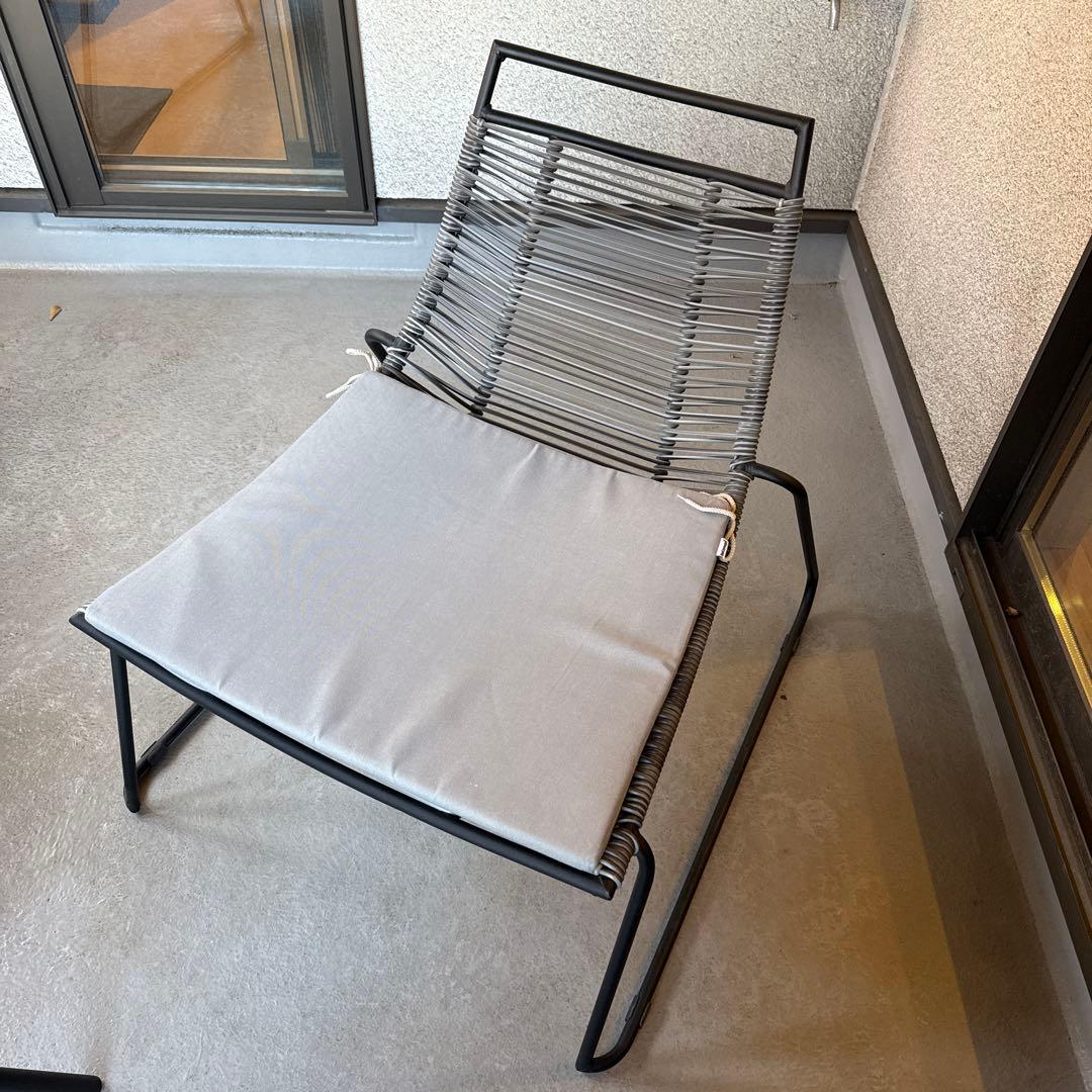 ①BoConcept ELBA ラウンジチェア 未使用シートクッション付き