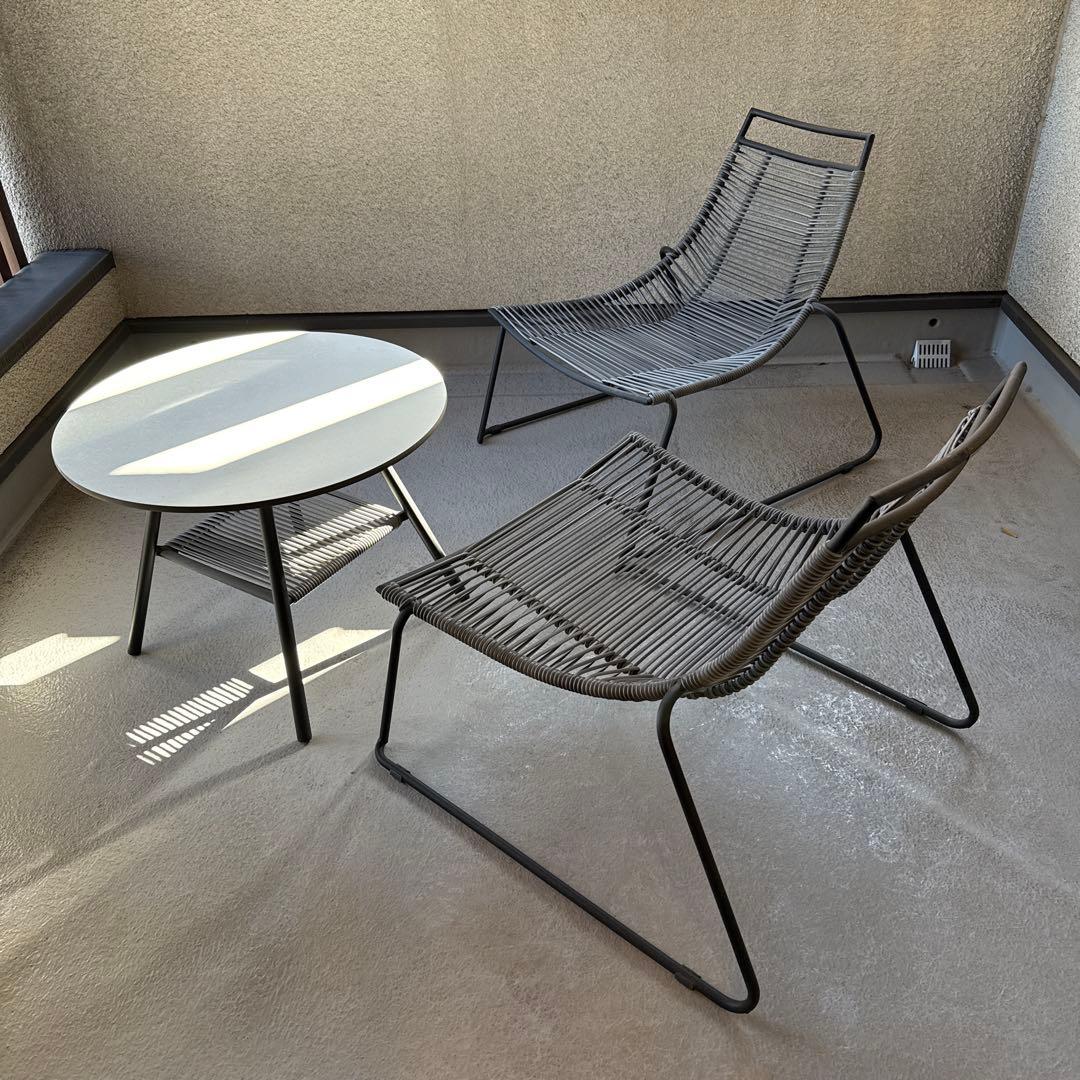 ①BoConcept ELBA ラウンジチェア 未使用シートクッション付き