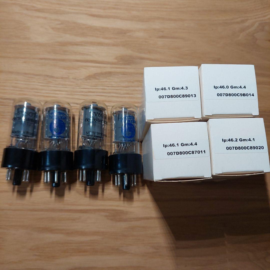 ELECTRO-HARMONIX 6V6GT 真空管 4本セット