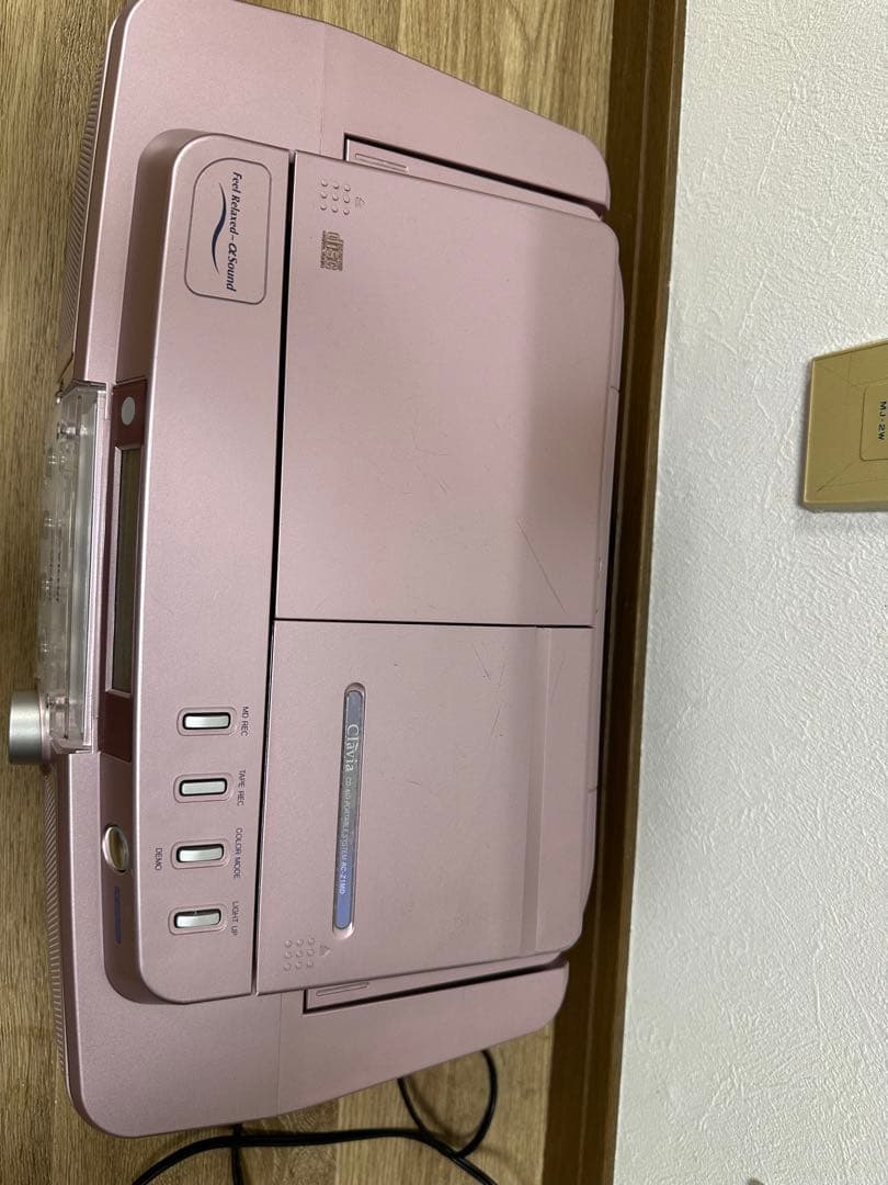 Victor JVC RC-Z1MD-P ピンク CD-MDポータブルシステム