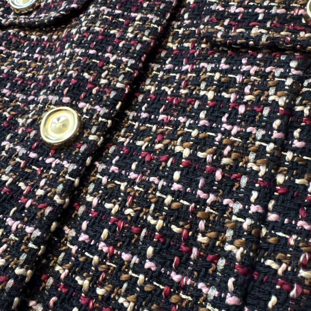 ZARA ベルト付きテクスチャーベスト M