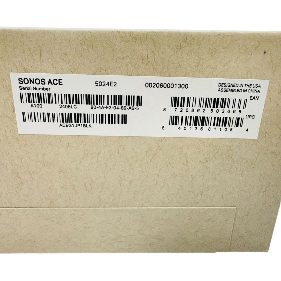 Sonos Ace ソノスエース　ノイズキャンセリングヘッドホン　5024E2