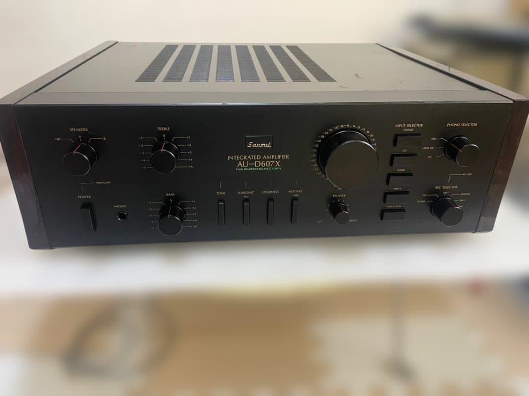 SANSUI AU-D607X 音出し確認品　在庫捨離
