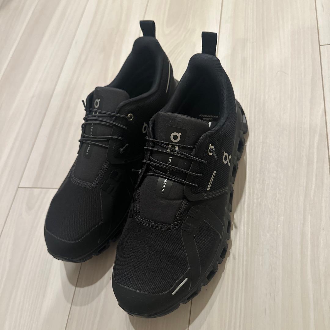 On Cloud6 Waterproof ブラック スニーカー