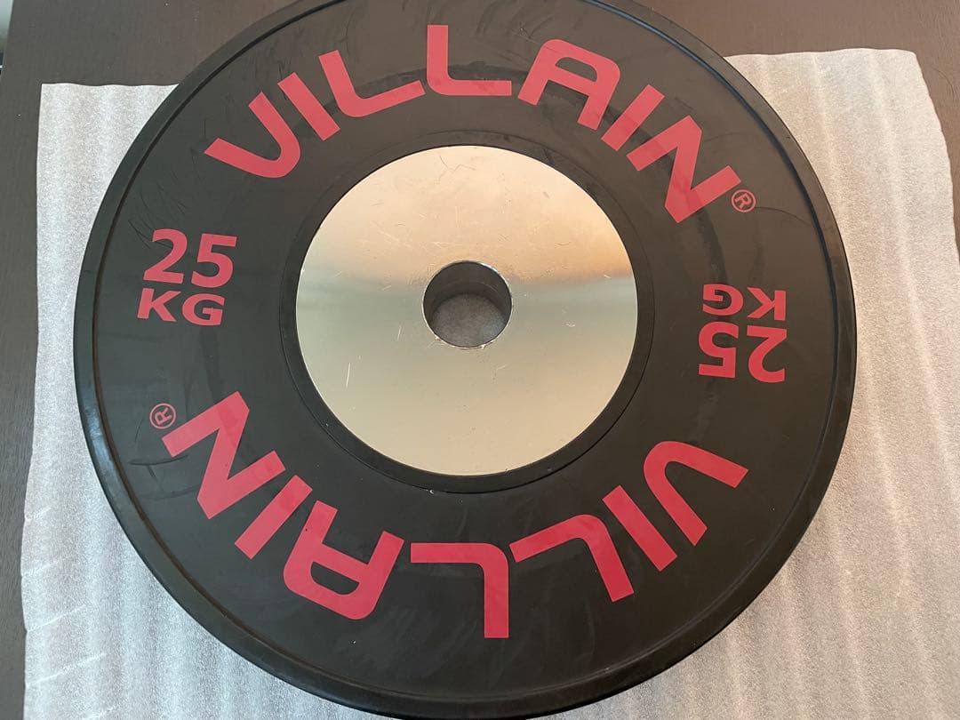 VILLAIN トレーニングバンパープレート25kg ①