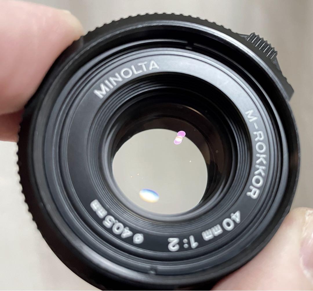 Leitz Minolta CL＋M-ROKKOR 40mm f2
