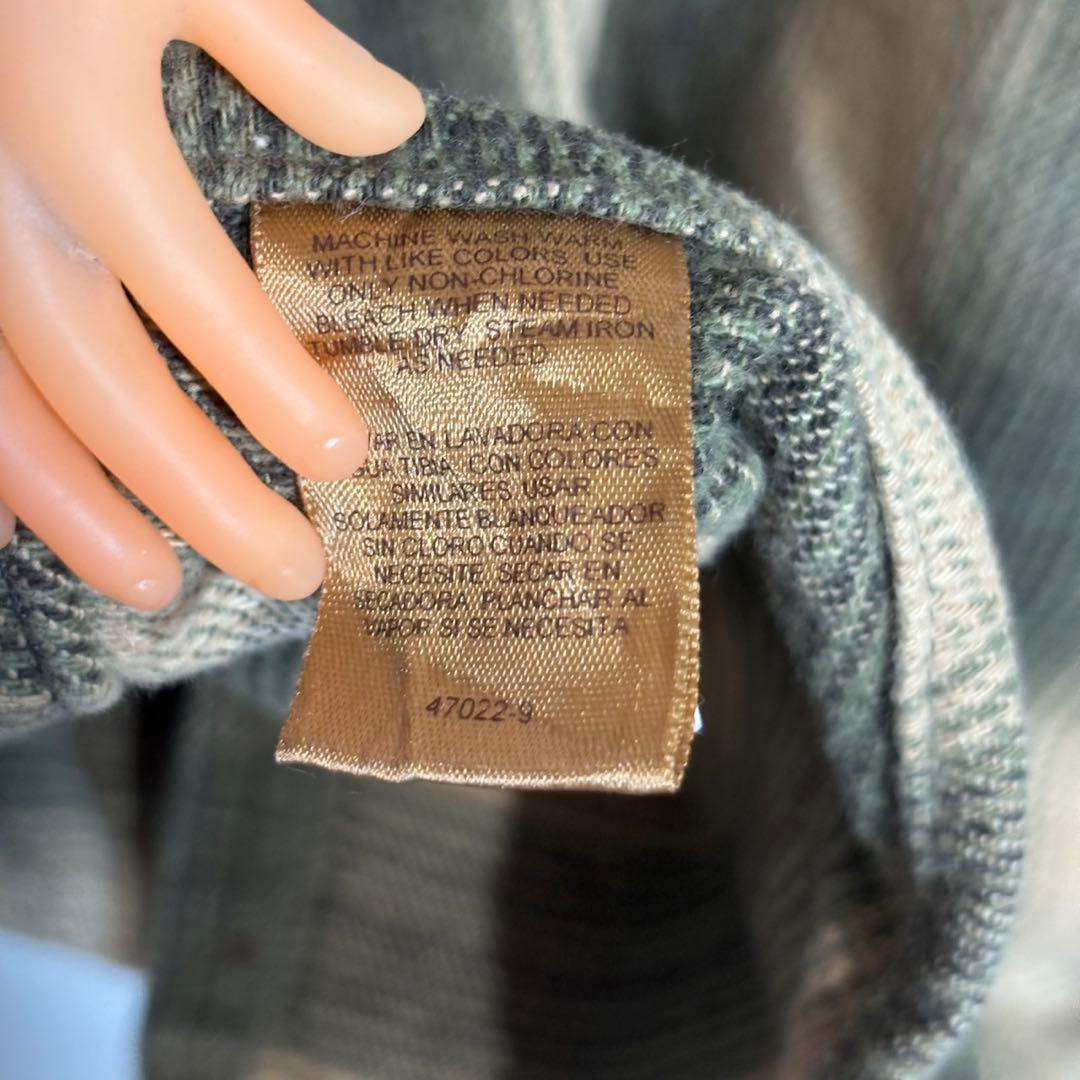 【90s 好配色】ST JOHN’S BAY フランネルチェックシャツ M