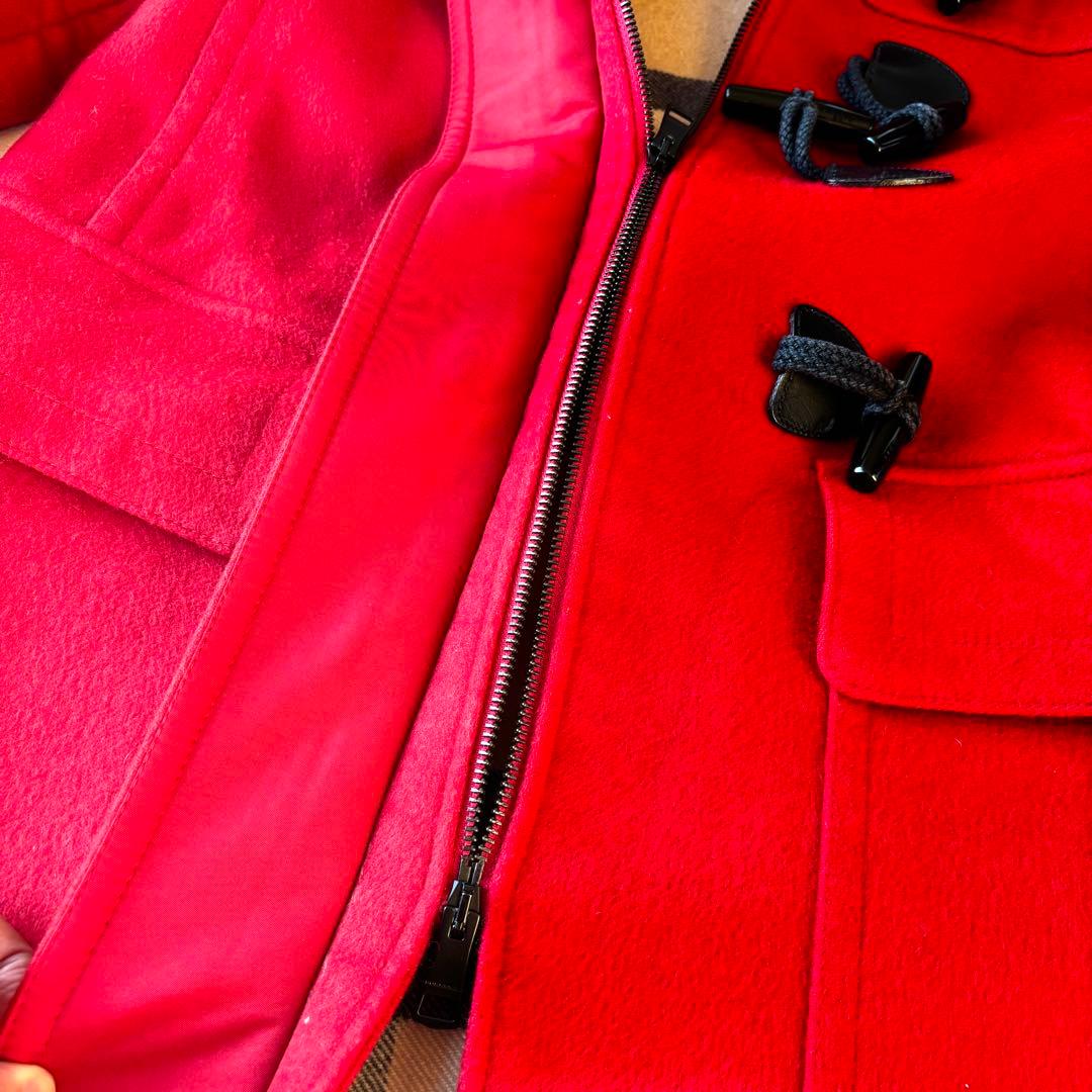【訳あり】希少サイズ✨BURBERRY BRIT ダッフルコート　レッド
