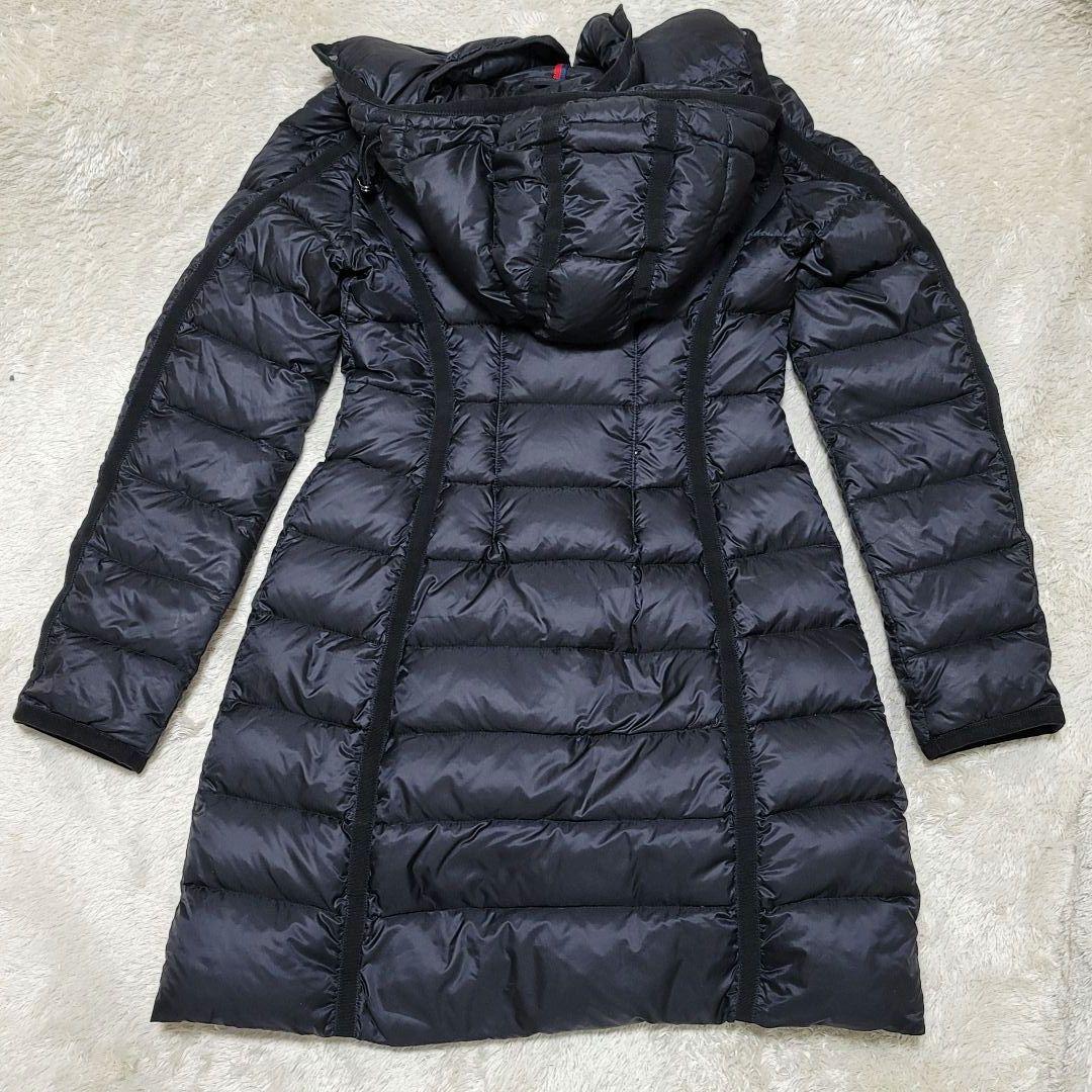 モンクレール エルミンヌ ブラック ダウンジャケット ダウンコート