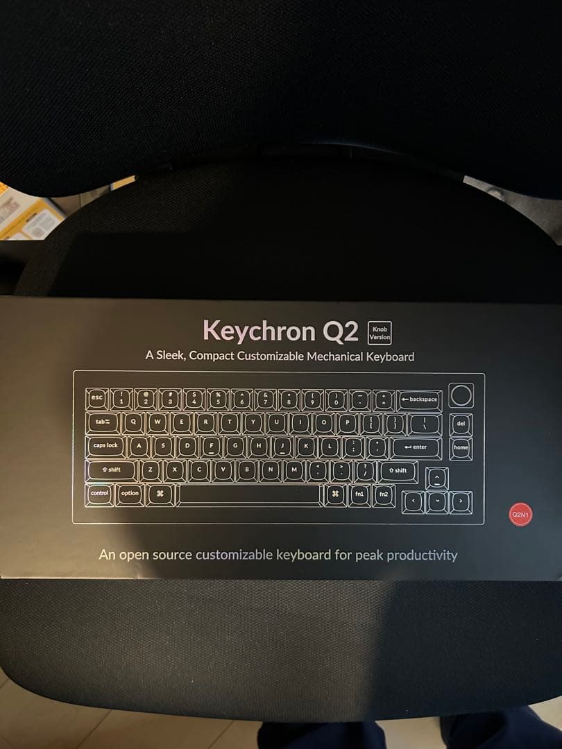 keychron q2 QMK us配列 赤軸