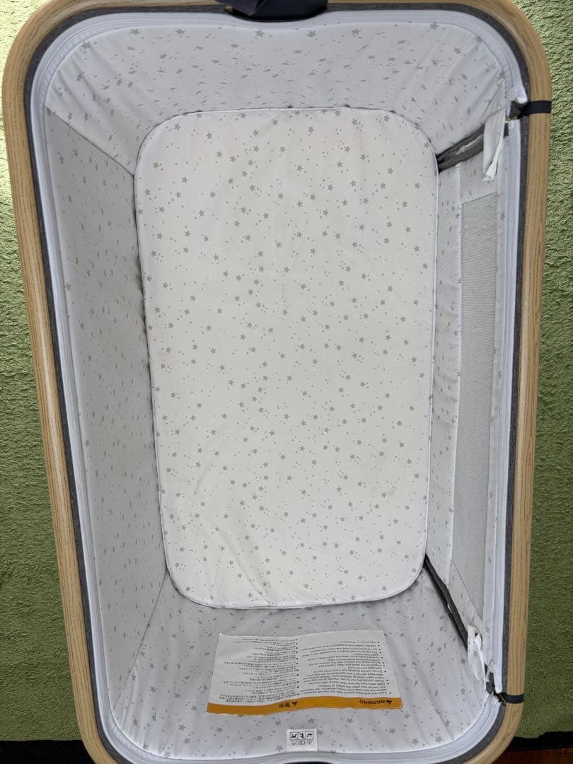 ベビーベット　グレー　持ち運び可能