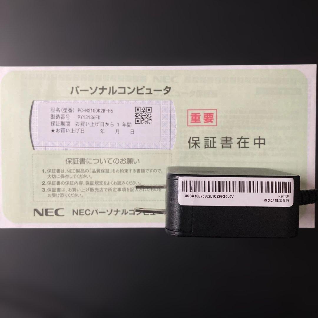 Windowsノート本体 NEC LAVIE Note Standard NS100/K2W