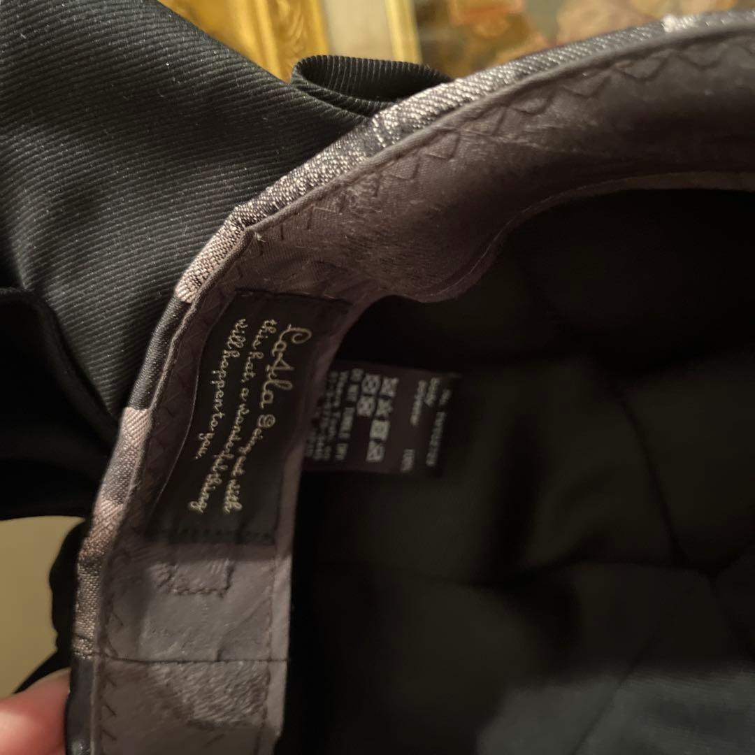 L.M.Y様　　カシラ　リボン　キャップ　猫