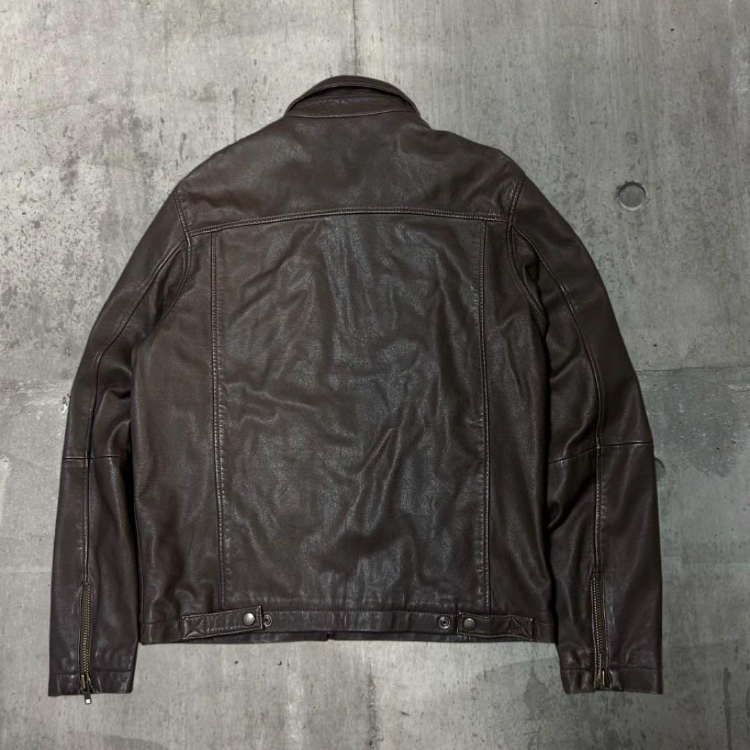 ジャケット・アウター 00s archive DKNY JEANS Leather Jacket