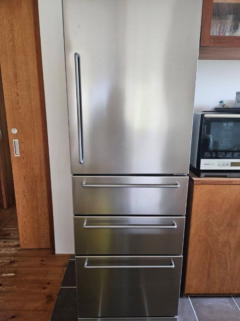 無印良品　ステンレス　冷蔵庫　355L