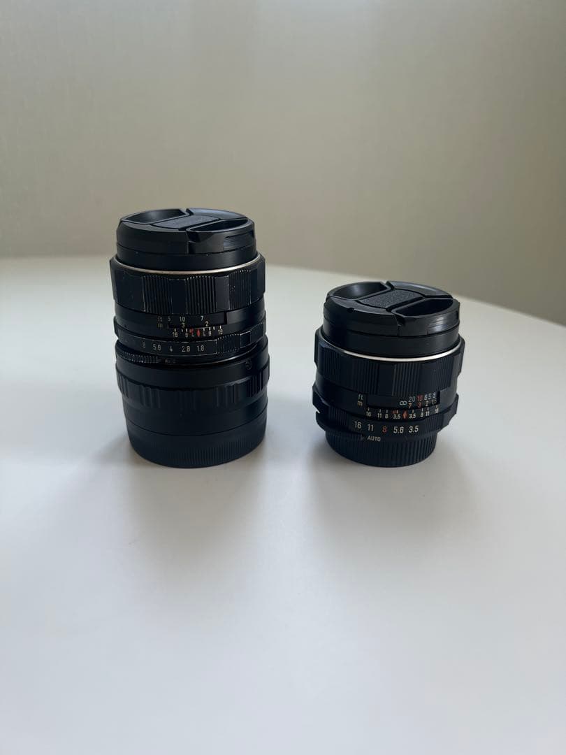 【セット】Super-Takumar 55mmF1.8と28mmF3.5
