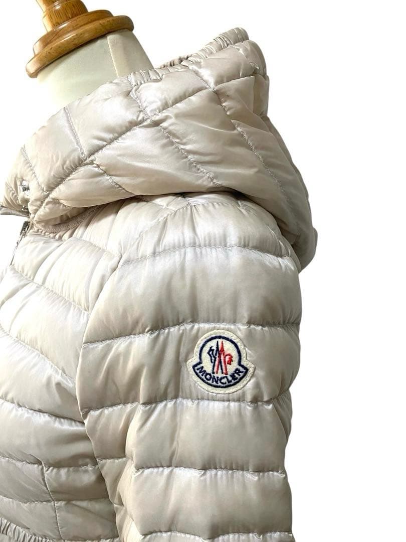 ＊MONCLER モンクレール＊BARBEL スプリングコート ホワイトベージュ