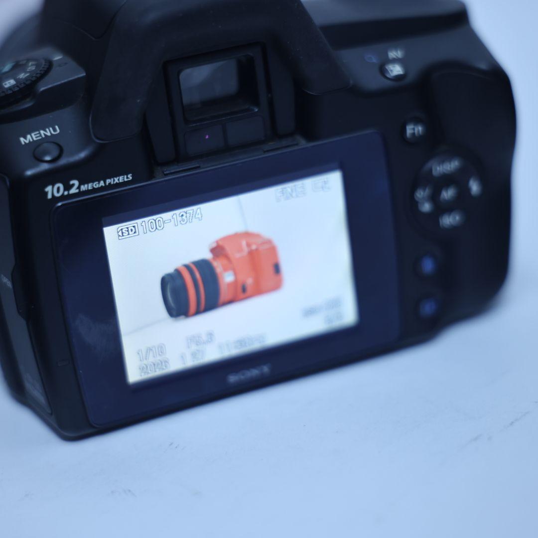 SONY 一眼レフデジタルカメラ 電池 充電器 標準レンズ付 α230