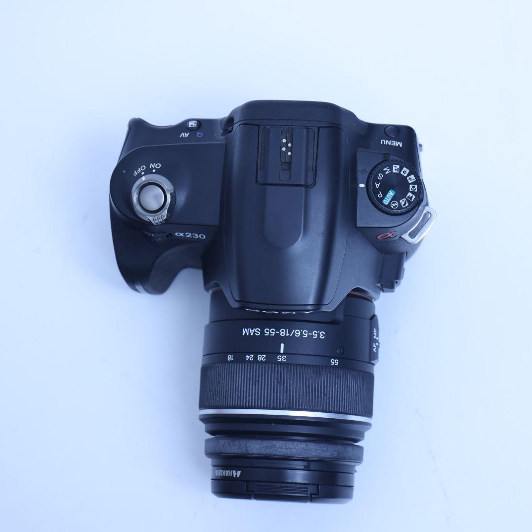 SONY 一眼レフデジタルカメラ 電池 充電器 標準レンズ付 α230