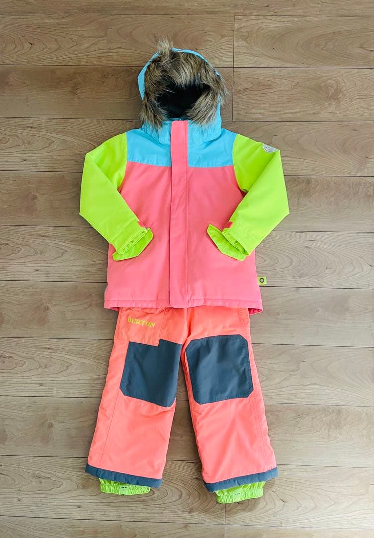 BURTON バートン スノーボード ウェア 上下セット 3T キッズ 子供用