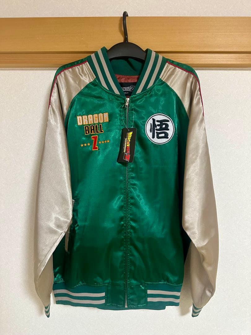 【限定価格】スカジャン　ドラゴンボール　刺繍　ブルゾン アウター　孫悟空 公式