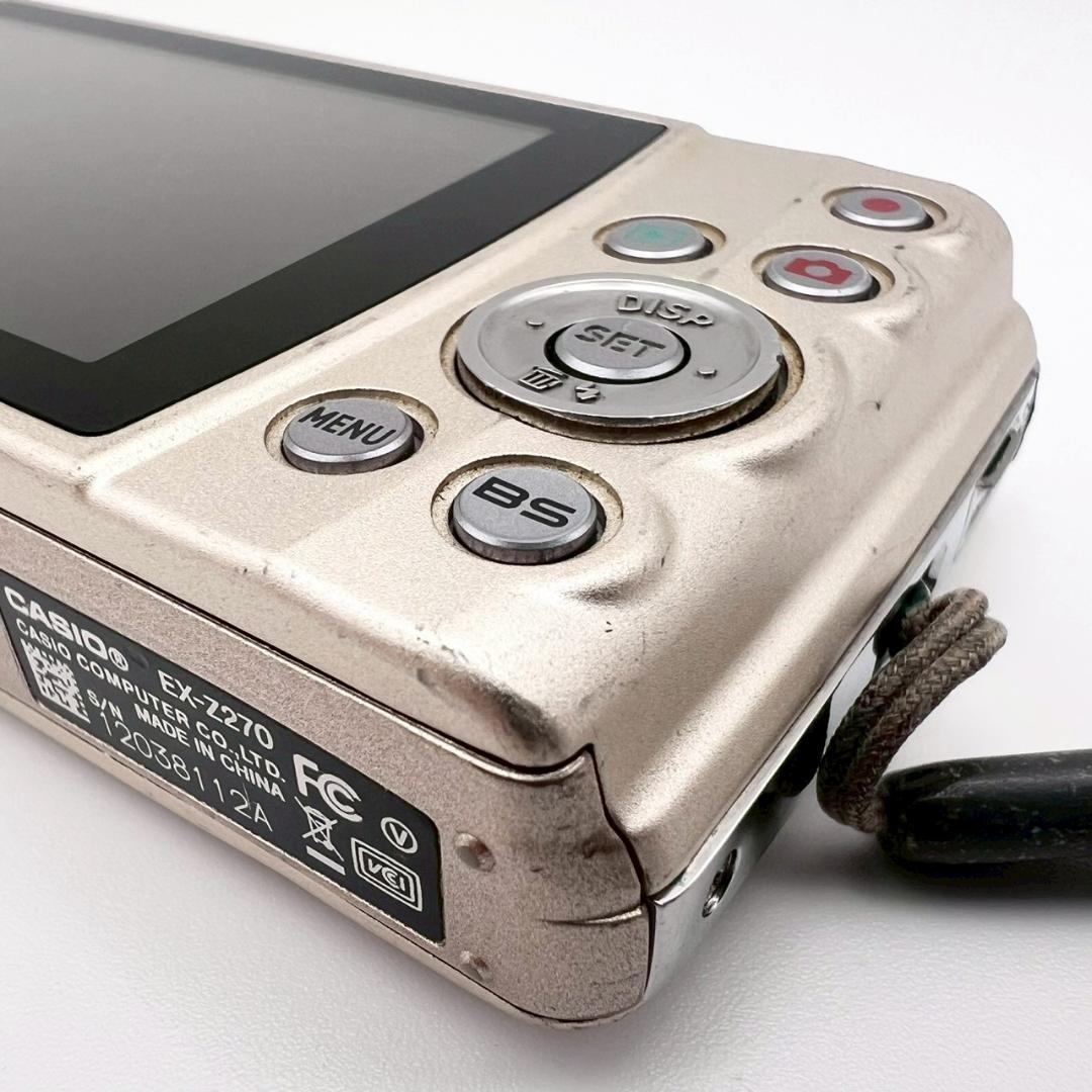 【動作品】CASIO EXILIM EX-Z270 コンデジ 動作確認済