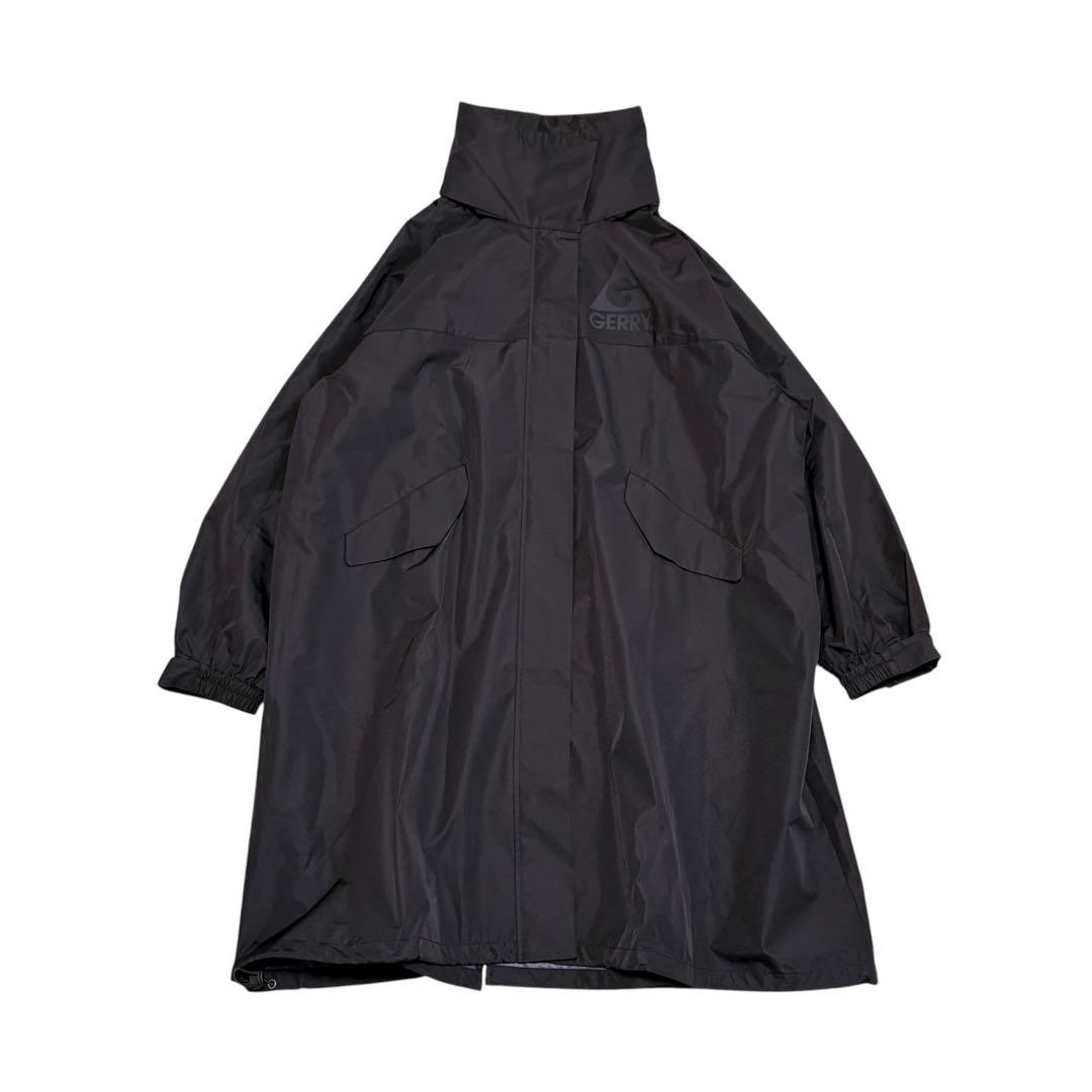 美品　GERRY × MEDE19F　別注　ミリタリーコート　ロング　黒　LL