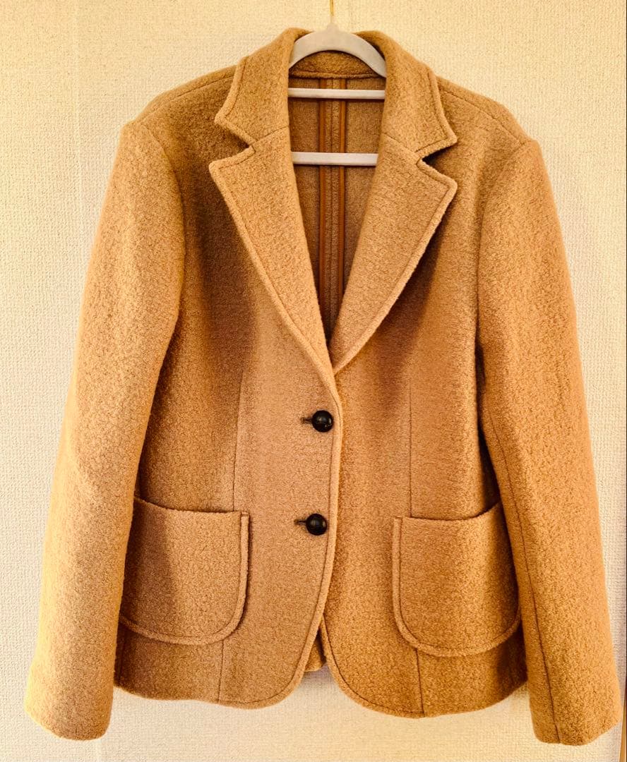 Kamakura Shirts ベージュブークレージャケット