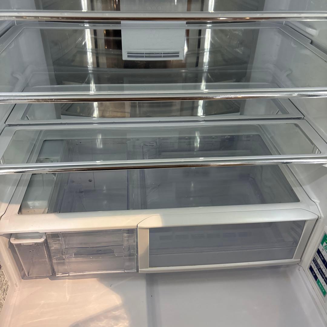 冷蔵庫 大容量 設置無料 6ドア シルバー