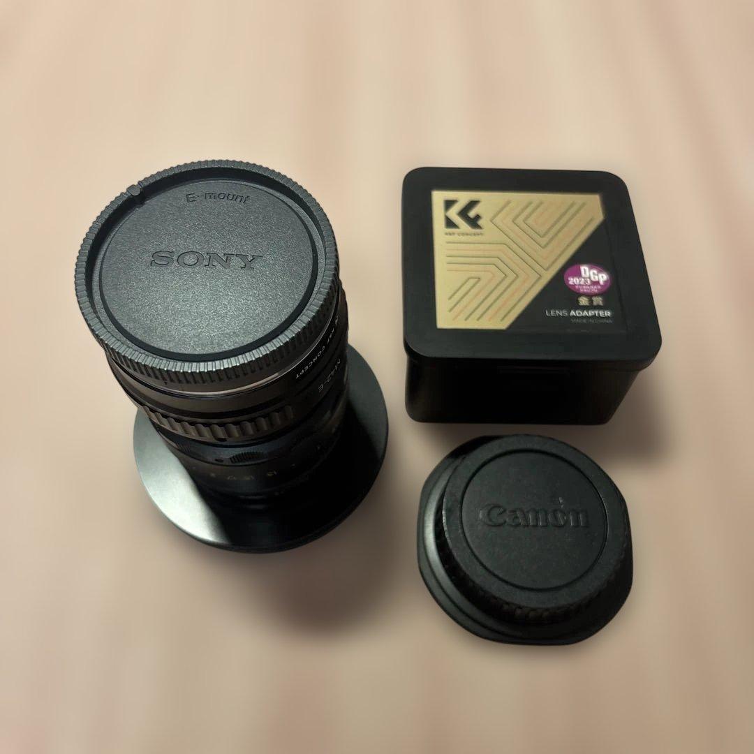 HELIOSレンズ　M42マウント　(Eマウント変換、EFマウント変換)付属