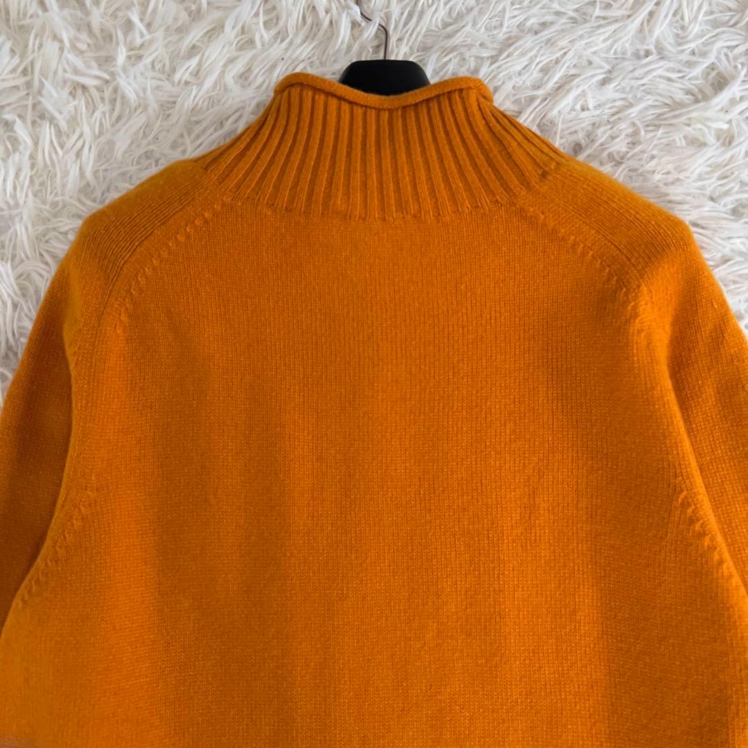 Loro Piana ロロピアーナ カシミヤ ケーブル ハイネック ニット 48