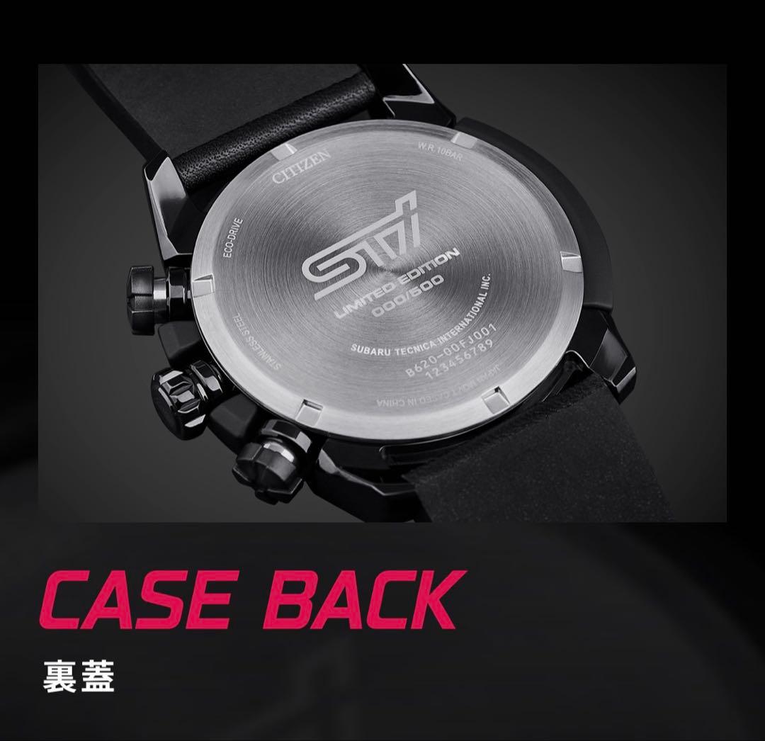 【500本限定品】STI SPORTS CHRONOGRAPH 2026 新品