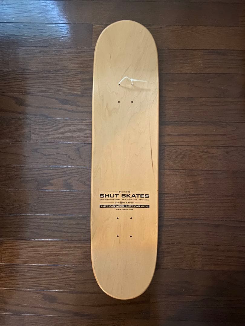 ACE HOTEL x Shut Skatesオリジナル　スケート　デッキ