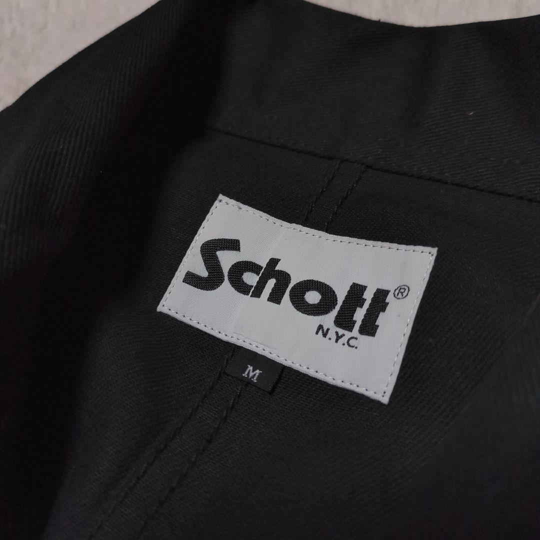 ほぼ未使用！SCHOTT ツナギ ジャンプスーツ オールインワン M 黒