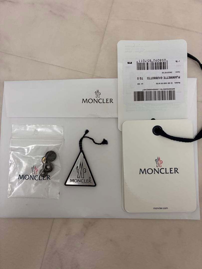 なぎ☆モンクレール/フラメッテ　ブラックsize0 正規品