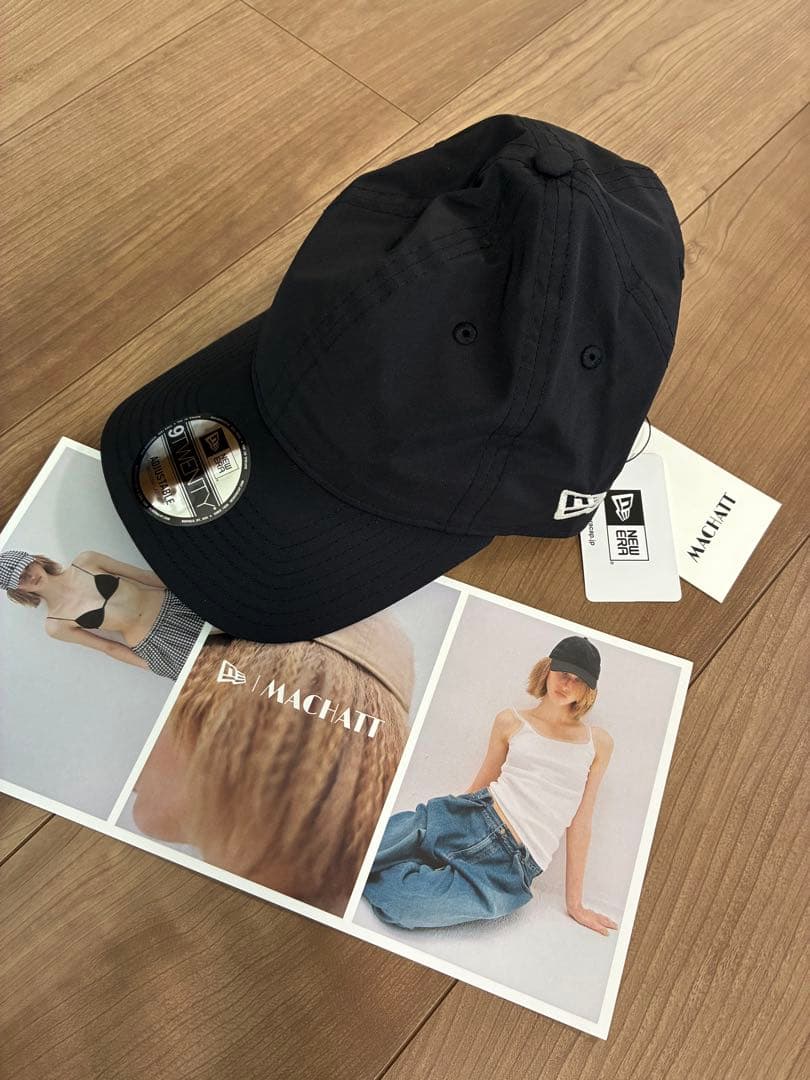 【NEWERA×MACHATT】9TWENTYキャップ（ブラック） ニューエラ
