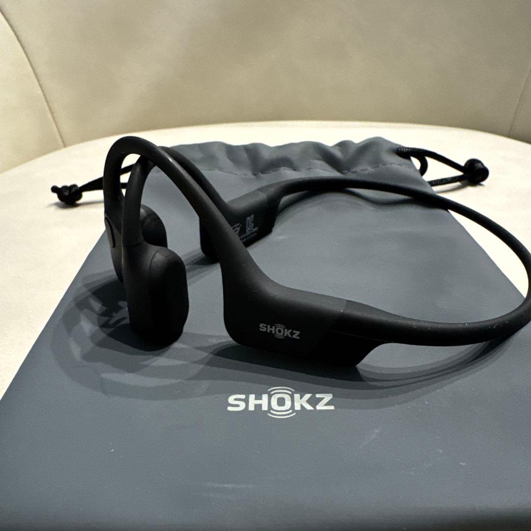 SHOKZ OpenRun Mini 骨伝導イヤホン ブラック