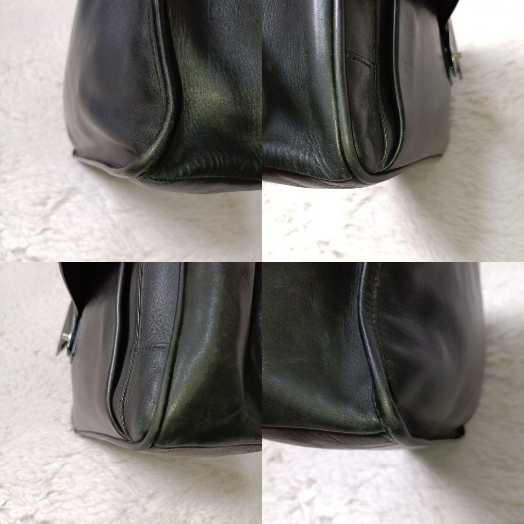 希少■COACH オールレザー 2WAY ブリーフケース ビジネスバッグ
