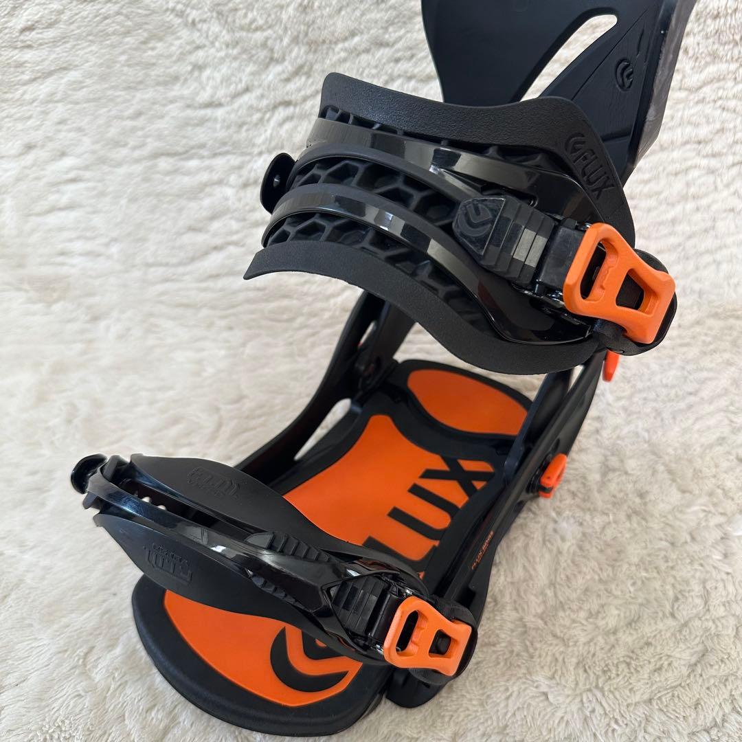 23-24 FLUX GT スノーボード ビンディング M ブラック/オレンジ