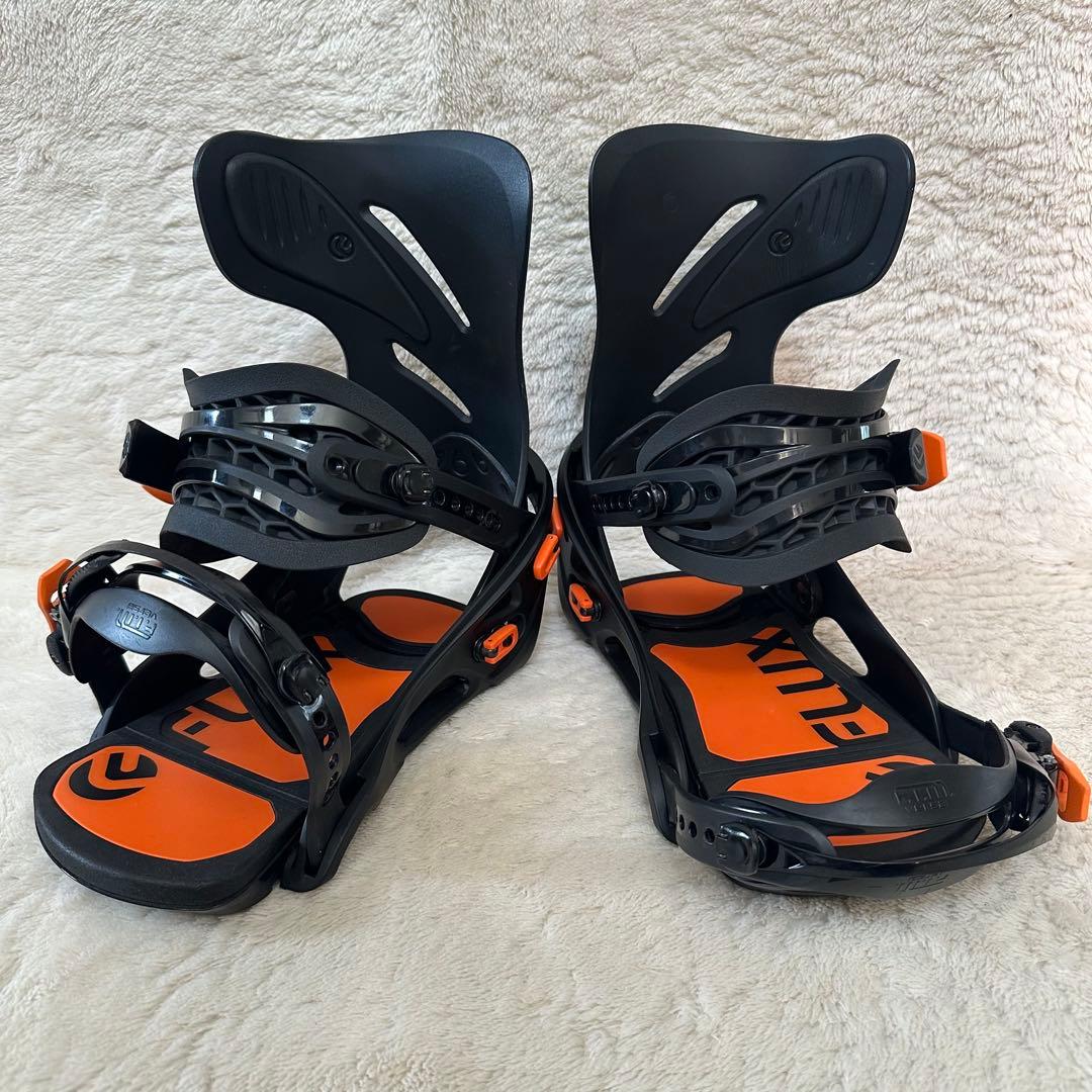 23-24 FLUX GT スノーボード ビンディング M ブラック/オレンジ
