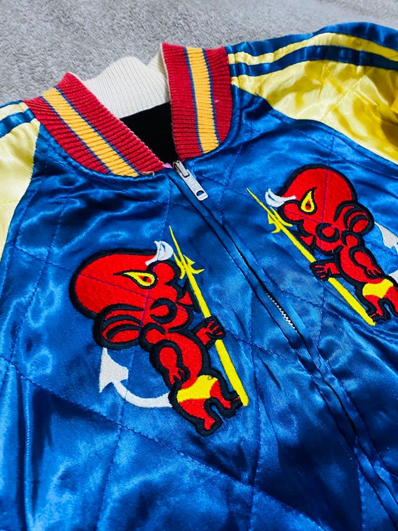 TEDMAN 別珍 ２面用 日本 スカジャン unisex レーヨン ベトジャン