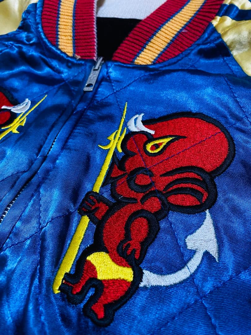 TEDMAN 別珍 ２面用 日本 スカジャン unisex レーヨン ベトジャン