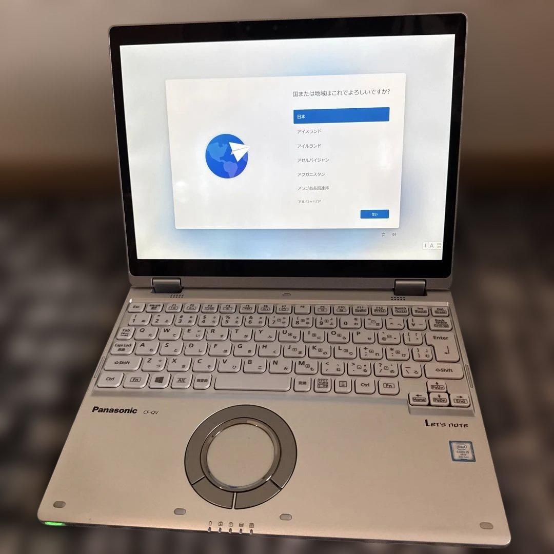 Panasonic レッツノート CF-QV8TFAVS