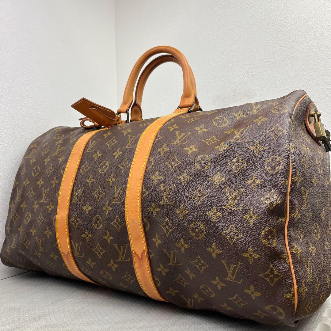 美品✨ LOUIS VUITTON キーポル55 ボストンバッグ モノグラム