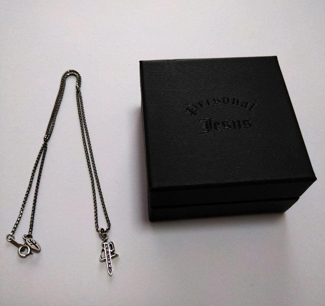 氷室京介 Personal Jesus ダガー チャーム ピンクサファイア