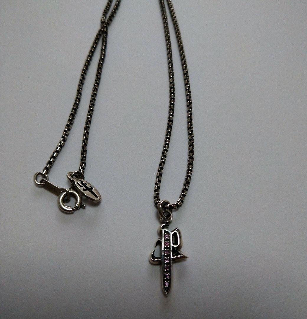 氷室京介 Personal Jesus ダガー チャーム ピンクサファイア