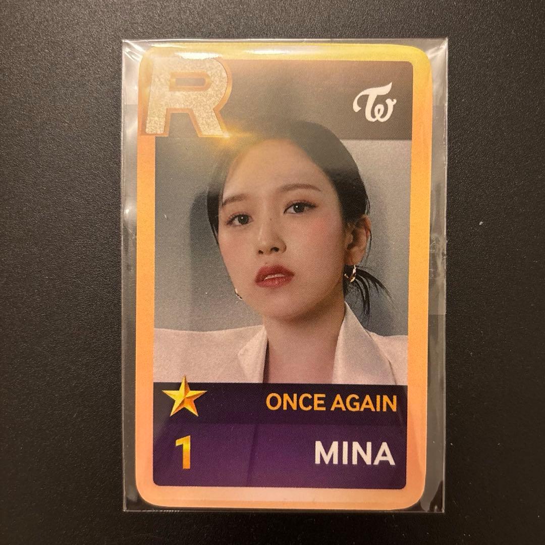 SSJYP TWICE MINA ミナ　onceagain トレカ