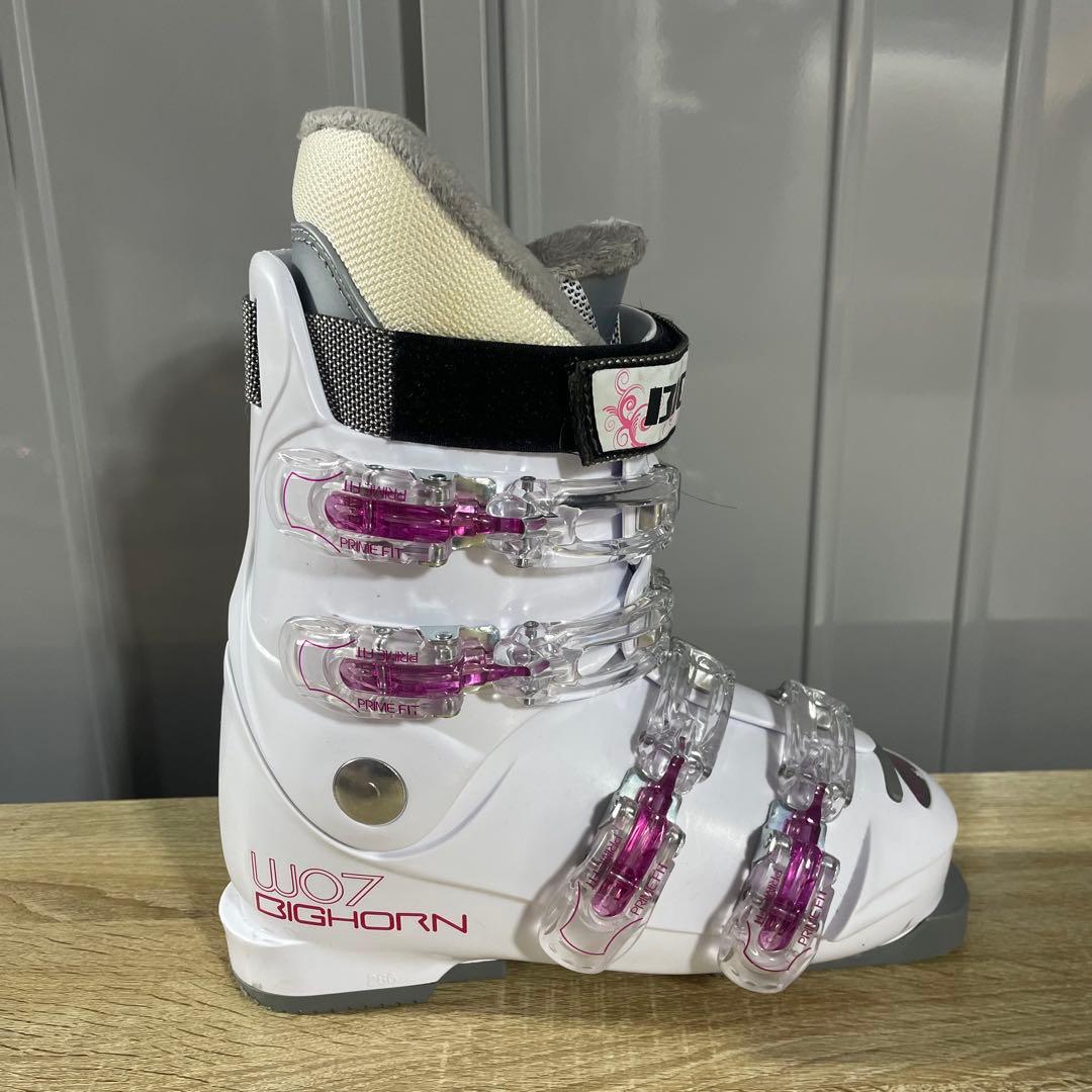 K2 136cm BIGHORN23/23.5cmストック付きスキーセット