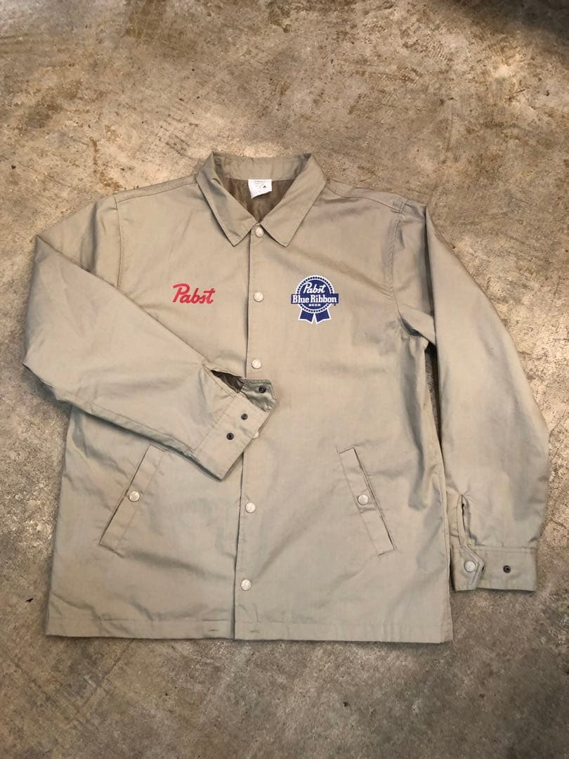 L パブストブルーリボン コーチジャケット Pabst Blue Ribbon
