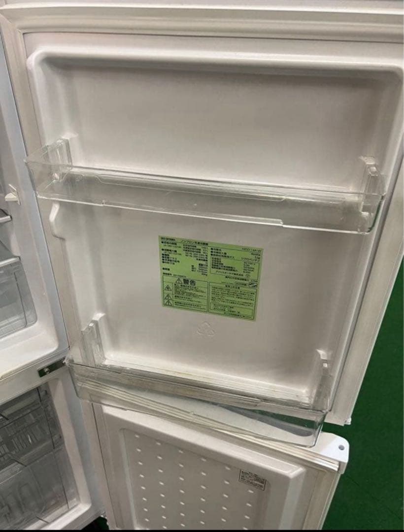【高年式】2020年式 142L アイリスオーヤマ冷蔵庫 KRSD-14A-W